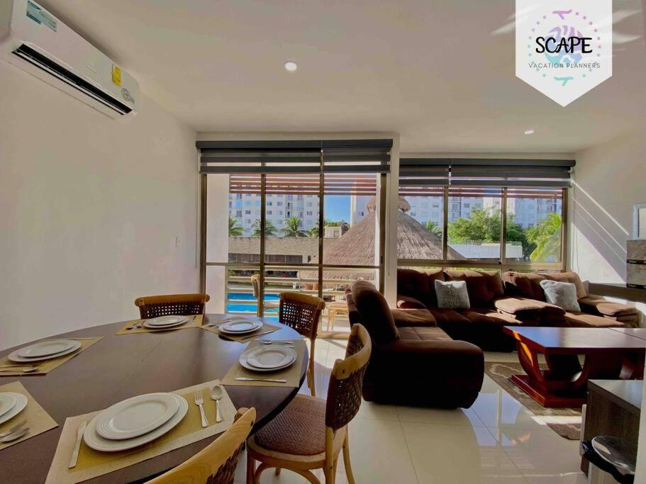 IDEAL&CÁLIDO apartamento de 3 PISOS ROOF&GYM Cancún Exterior foto