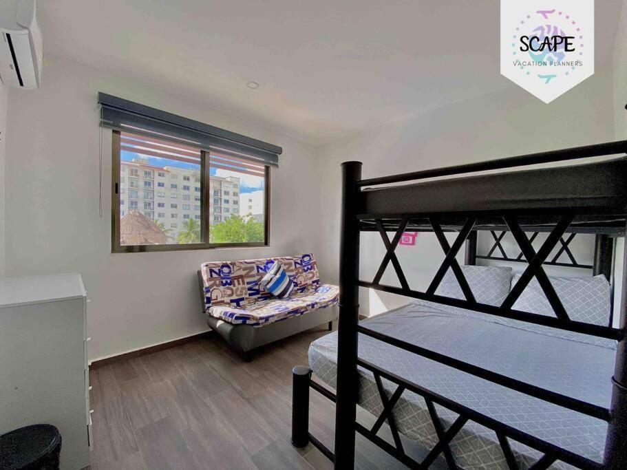 IDEAL&CÁLIDO apartamento de 3 PISOS ROOF&GYM Cancún Exterior foto